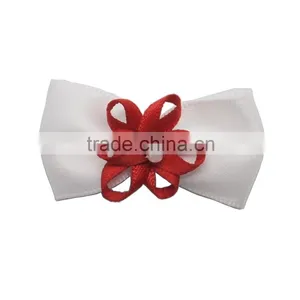 Hot Sale Colorful Bowknot Set Various Little Flower Handmade Ribbon Flower thumbnail-2
