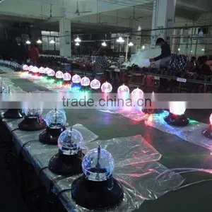 2015 New Mini Led Disco Ball Light Sunflower Light With Crystal Magic Ball Stage Lighting thumbnail-4