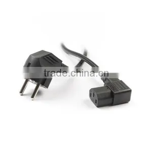 250V 10A Europe CEE AC Power Cord CEE7/7 to IEC320 C13 thumbnail-1