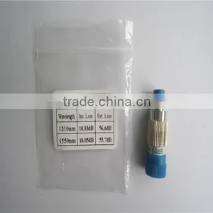 Singlemode Fc/pc Fiber Optic Plug in Type Attenuator 5db,fc Male to Female Fiber Optic Attenuator thumbnail-6