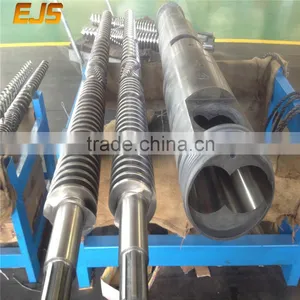 Zhou Shan Conical Twin Screw Barrel for PVC / PP Extruder Machine thumbnail-1