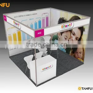 TANFU 10ft x 10ft Trade Show Standard Shell Scheme Booth thumbnail-2