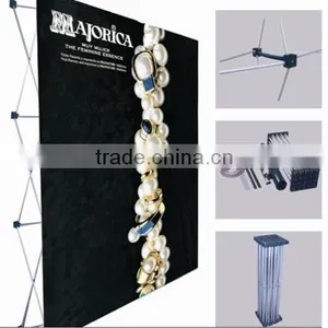 Spring Pop up Wall Display Stand, 3*3 and 3*4 Curve or Straight Pop up Stand thumbnail-5