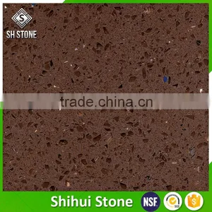 Black Galaxy Quartz Countertop, Black Sparkle Colors Quartz Stone thumbnail-5