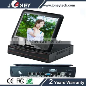 Cloud P2P 4 Channel POE NVR With 10.1 Inch Monitor thumbnail-1
