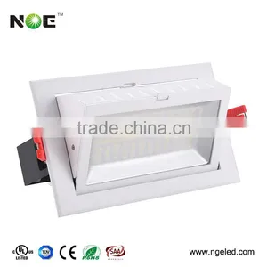 5 Years Warranty Adjustable Downlight 60w Rectangular Downlight 100lm/w thumbnail-3