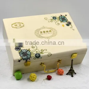 Fashion Leatherette Glossy Wooden Perfume and Essential Oil Packaging Case thumbnail-3