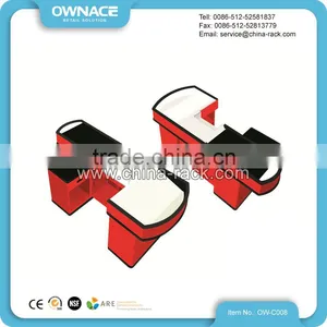 High Quality Wholesale Supermarket Checkout Counter With Conveyor Belt thumbnail-1