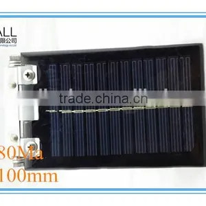 Mini Solar Panel With Iron Shelf 5V/180Ma thumbnail-1