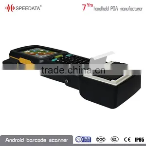 Android GSM Mobile Scanner Thermal Printer Included(Industrial PDA Mobile Handheld Device) thumbnail-1