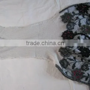 EMBRODARY 100% WOOL STOLE thumbnail-1
