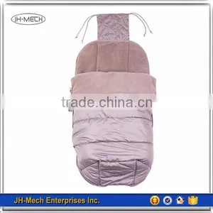 European Style Hot Sale Red Color Sheepskin Baby Footmuff thumbnail-2