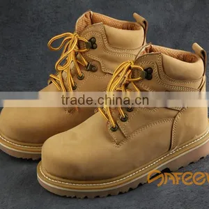 Guangzhou Welding Safety Boots With Steel Toe Cap and Steel Mid Sole Safety Shoe Code Lace up Rubber Safety Boots SA-3206 thumbnail-1