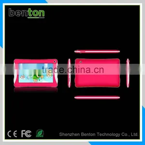 Best Brand 7inch Quad Core Dual OS Plastic Kids Protector Tablet thumbnail-5