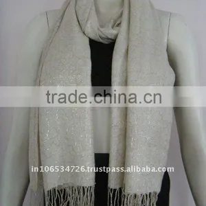 Viscose Jacquard Shawls/winter 2013 Style thumbnail-1