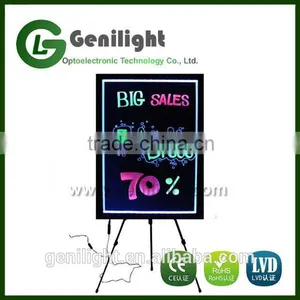 High Quality LED Writing Board With Arcylic Surface for Advertising and Business thumbnail-2