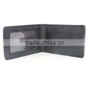 2016 Credit Card Organizer Rfid Card Wallet Black Leather for Men thumbnail-1