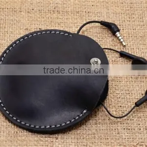 Boshiho Leather Mobile Phones Covers Shockproof Earphone Carrying Case thumbnail-1