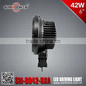 6 Inch 42W Round LED Head Light thumbnail-3