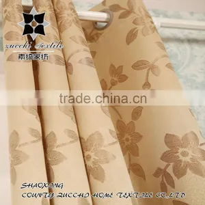 Jacquard Curtain Panel Grommet Drapery Make of 100% Polyester Fabric thumbnail-1