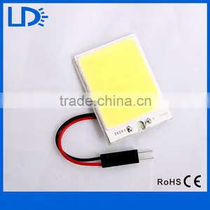Car Interior Light T10 Top Light White COB 24Chips LED Reading Light thumbnail-5