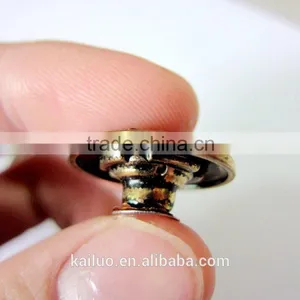Brush Brass Color Jeans Button thumbnail-6