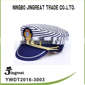 Blue White Festival Hat Navy Captain Hat Army Cap Party Hat Wholesale thumbnail-1