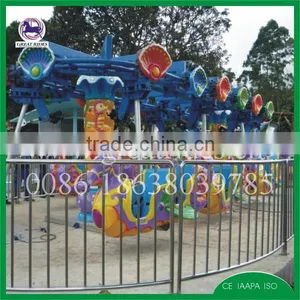 Used Outdoor Playground Equipment Sea Horse Rides for Children thumbnail-2