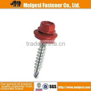 RAL 5005 Hex Washer Self-Drilling Screw With EPDM/ROOFING SCREW thumbnail-1
