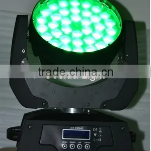 China Manufactory Supply Best Zoom 36x10w 4in1 Led Moving Head Wash Light for DJ Show thumbnail-2