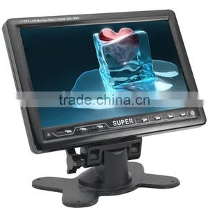 7 Inch TFT LCD Car Stand Alone Monitor Car tv Monitors thumbnail-4