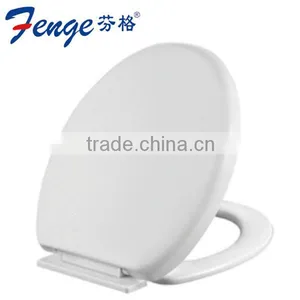 American Standard Round Toilet Seat Seat 17'' With Quick Release Hinge thumbnail-1