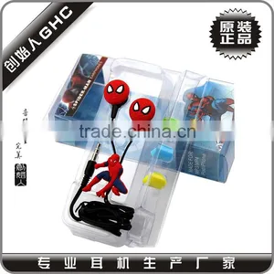 Superman Earphone With 3D PVC Design Earbuds for Kids thumbnail-1