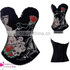 2015 Hot Sale Wholesale High Quality Sexy Corsets thumbnail-3