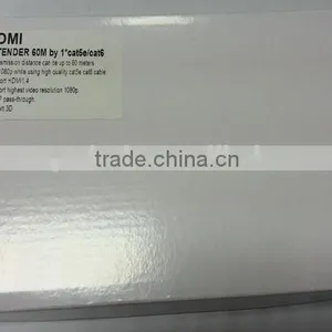 60m HDMI Over Lan Extender Cat5e/ Cat6 Full-HD HDMI Extender thumbnail-6