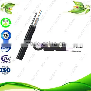 1 Fiber Single-mode FRP Strength Member Messenger Wire LSZH FTTH Drop Cable-GJYXFCH thumbnail-1