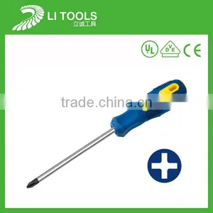 Double Color Handle Crv Magnetic Ph0/ph1/ph2/ph3 Phillips Screwdriver thumbnail-1