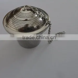 Stainless Steel Loose Leaf Tea Strainers Filter 2 Sets With Spoon thumbnail-5
