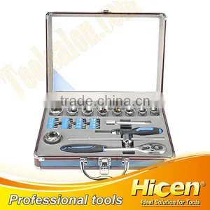 47pcs Scokets Ratchet Wrench and Bits Set thumbnail-1