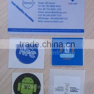 13.56MHz NTAG213 RFID NFC Sticker for Advisement Management thumbnail-3