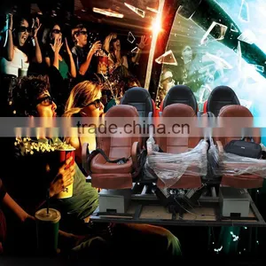 Interactive Attractions Full Motion Chair 4d Cinema With Full Effects for Shopping Mall thumbnail-1