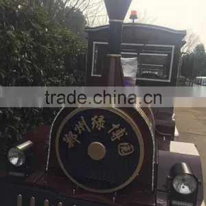Diesel Power Trackless Tourist Fun Train, Amusement Park Train,Kids Ride Train thumbnail-1