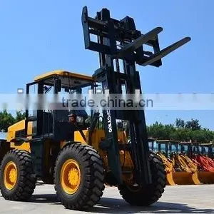 Tough Terrain Forklift,10tons Forklift With CE thumbnail-1