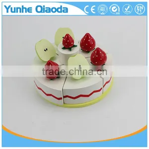 Birthday Cake Set - Wooden Play Food Birthday Cake thumbnail-4
