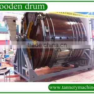 D4.5x4.5/4.5x4.2/4.5x4/4.2x4.2/4.2x4/4x4/4x3.5 Soaking or Liming Wooden Drum for Cow Cattle Buffalo Leather Wooden Drum thumbnail-6