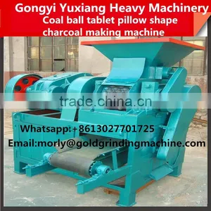 High Efficiency Plant Piece Coal Ball Tablet Pillow Shape Charcoal Making Machine thumbnail-2