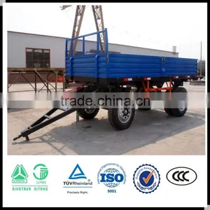 4T -8T 2 Axles Mini Full Trailer / Farm Trailer / Towing Vehicle thumbnail-1