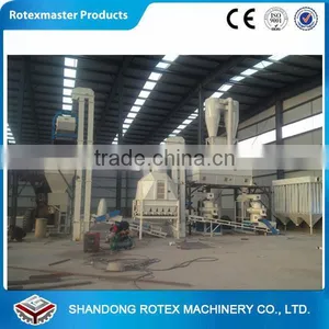Good Performance Sugar Beet Sawdust Wood Pellet Machine Line, 1Ton/Hour Bagasse Complete Pellet Line thumbnail-2