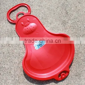 CE Approved Snow Sledge Winter Toys Can be Connected Plastic Snow Sleigh Sled Ski thumbnail-2