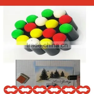 NEW! COLORFUL PAINT SPONGE FINGER DAUBER FOAM DAUBER thumbnail-1
